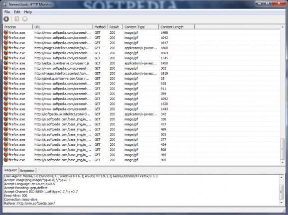 Newesttools HTTP Monitor screenshot