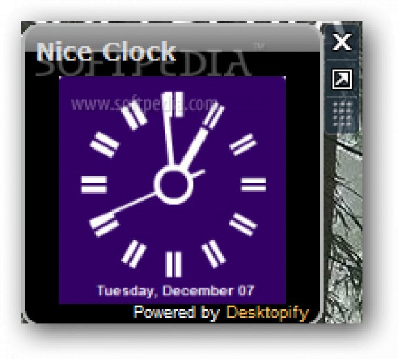 Nice Clock screenshot