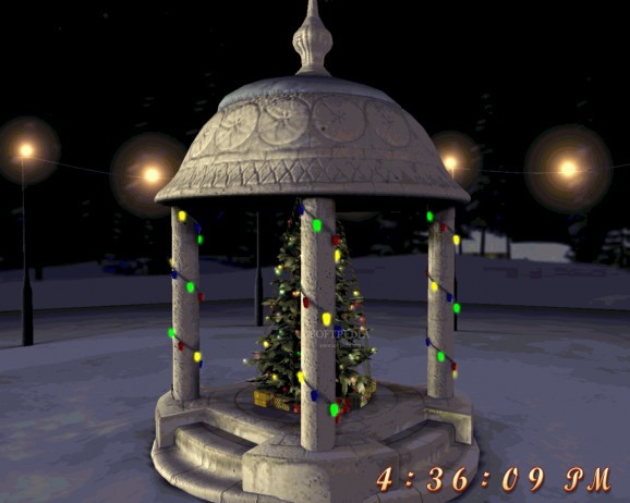 Night Before Christmas 3D Screensaver screenshot