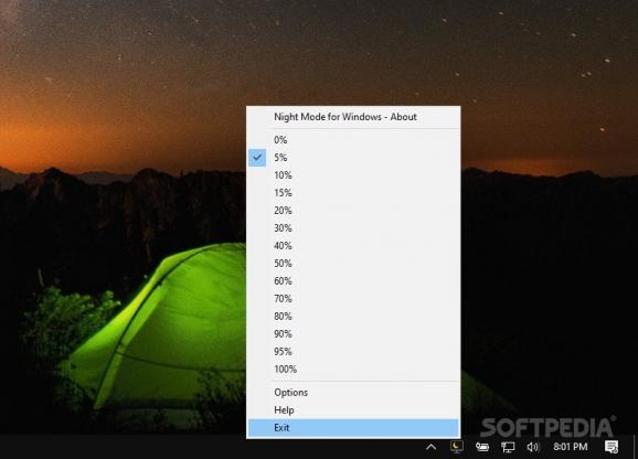 Night Mode for Windows screenshot