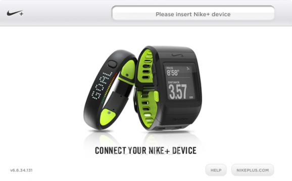 Nike+ Connect screenshot