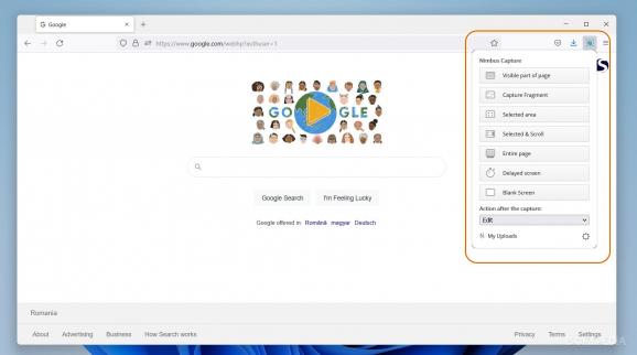Nimbus Screen Capture for Firefox screenshot