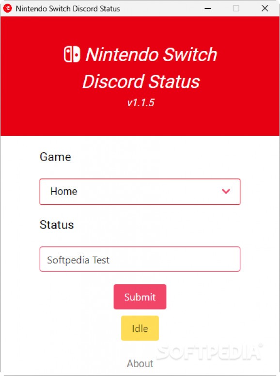 Nintendo Switch Discord Status screenshot