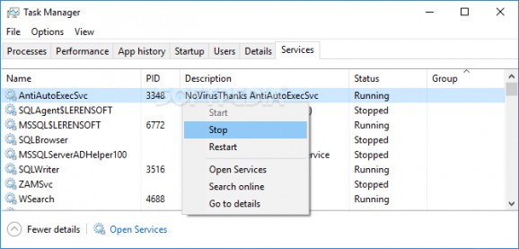 NoVirusThanks Anti-AutoExec screenshot