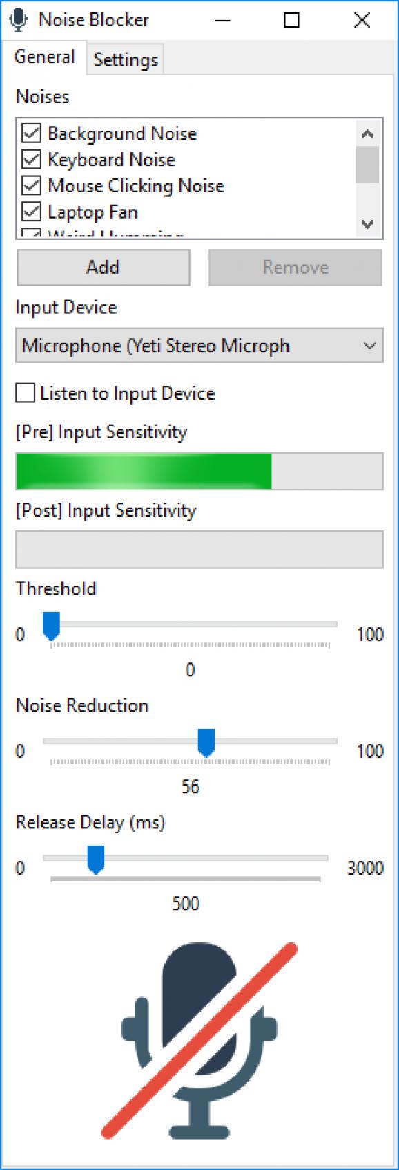 Noise Blocker screenshot