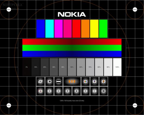 Nokia Test Pattern Generator screenshot