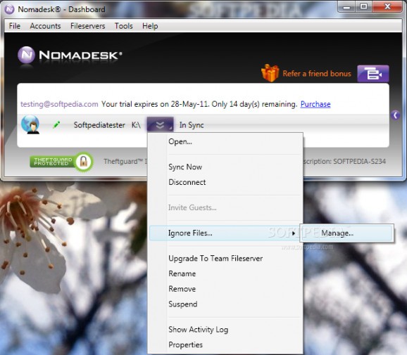 NomaDesk screenshot