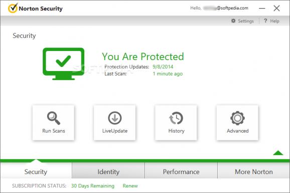 Norton Security (Norton 360) screenshot