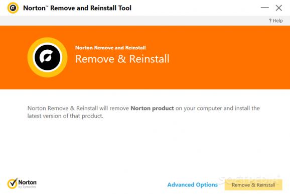 Norton Remove and Reinstall screenshot