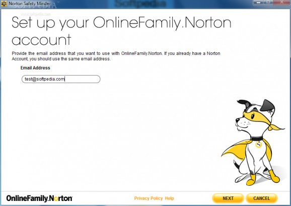 Norton Safety Minder screenshot
