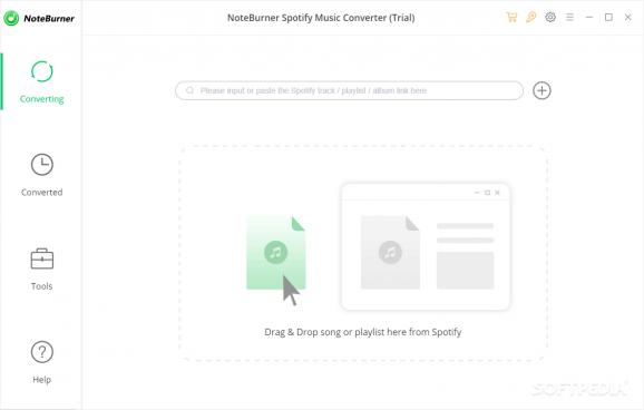 NoteBurner Spotify Music Converter screenshot