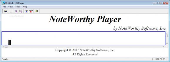 NoteWorthy Player screenshot