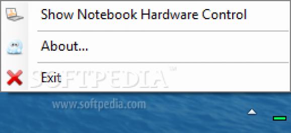 Notebook Hardware Control screenshot