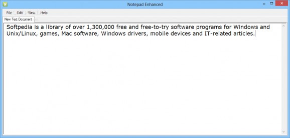 Notepad Enhanced screenshot