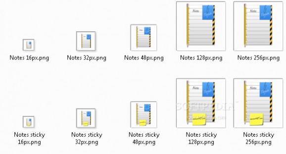 Notes icons screenshot