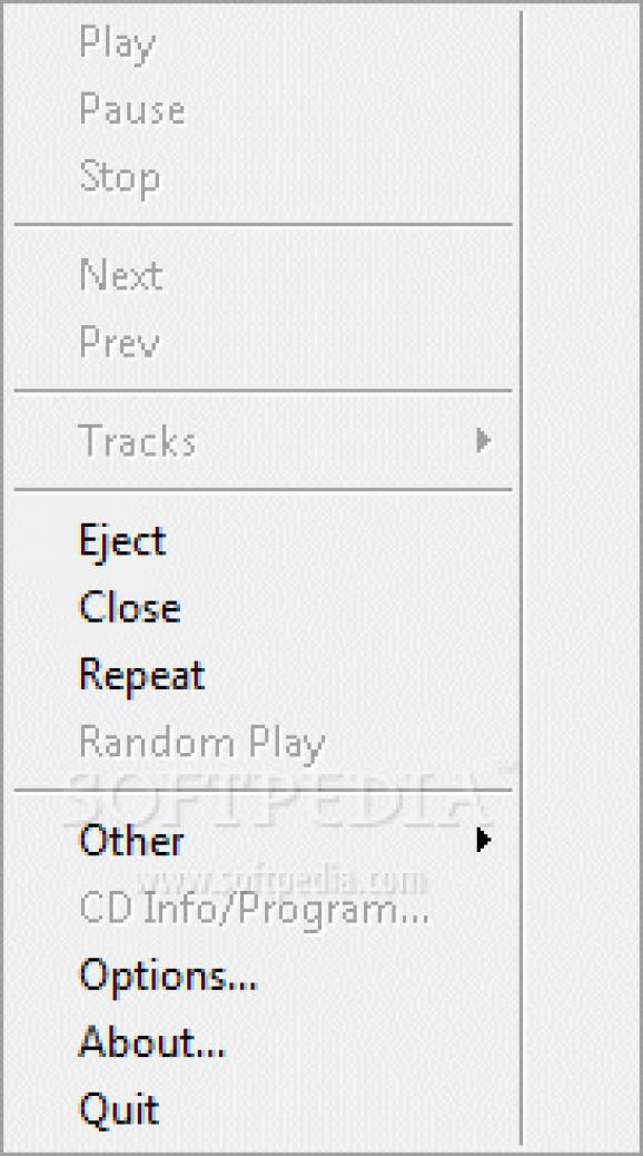 Notify CD Player screenshot