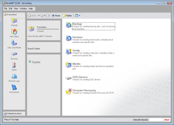 NovaNET for NetWare screenshot