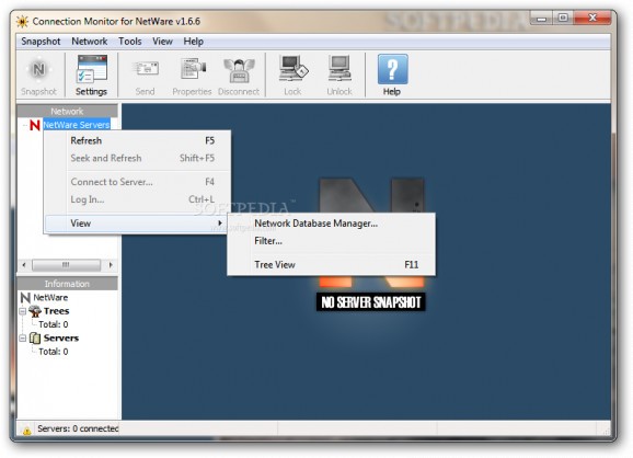 Novell NetWare Revisor screenshot