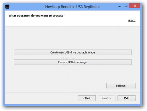 Novicorp Bootable USB Replicator screenshot