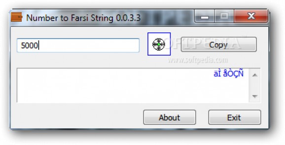 Number to Farsi String screenshot