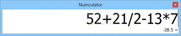 Numculator screenshot