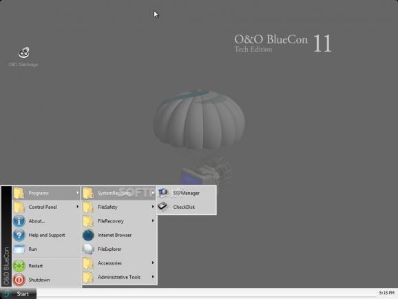 O&O BlueCon Tech Edition screenshot