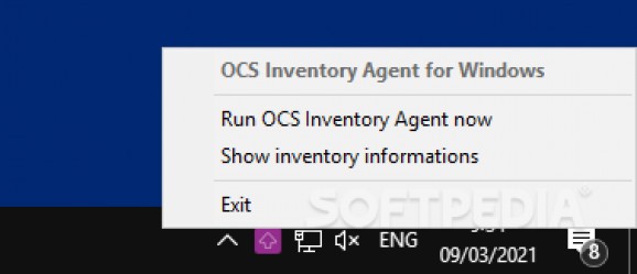 OCS Inventory NG Agent screenshot