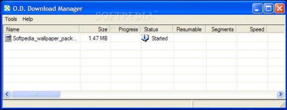 O.D. Download Manager screenshot