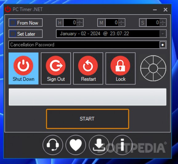 PC Timer .NET screenshot