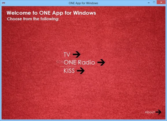 ONE App for Windows (formerly ONE Productions app) screenshot