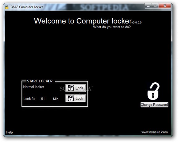 OSAS Computer Locker screenshot