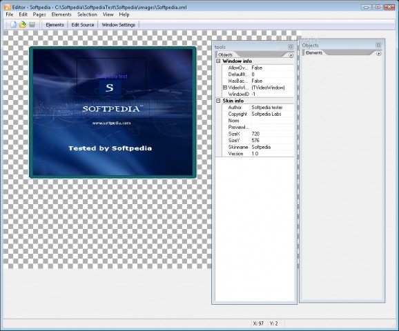 OSD Skin Editor for DVBViewer Pro 3.9.x+ screenshot