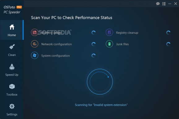 OSToto PC Speeder screenshot