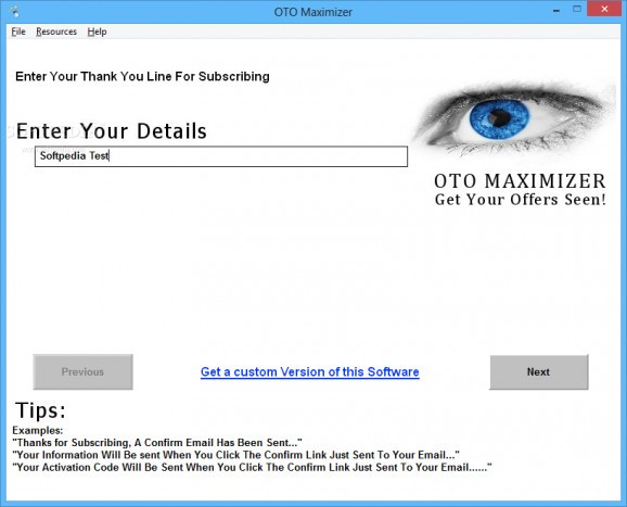 OTO Maximizer screenshot