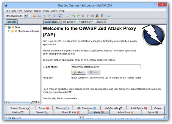 OWASP ZAP screenshot