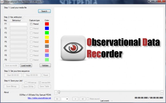 Observational Data Recorder screenshot