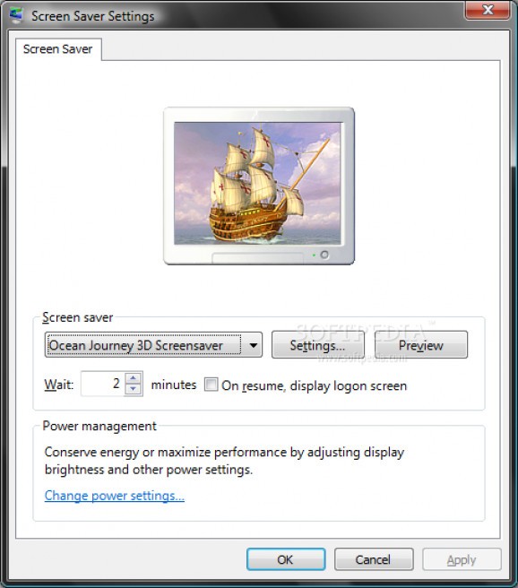Ocean Journey 3D Screensaver screenshot