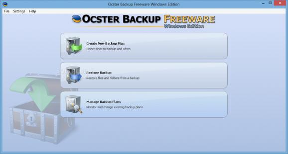 Ocster Backup Freeware screenshot