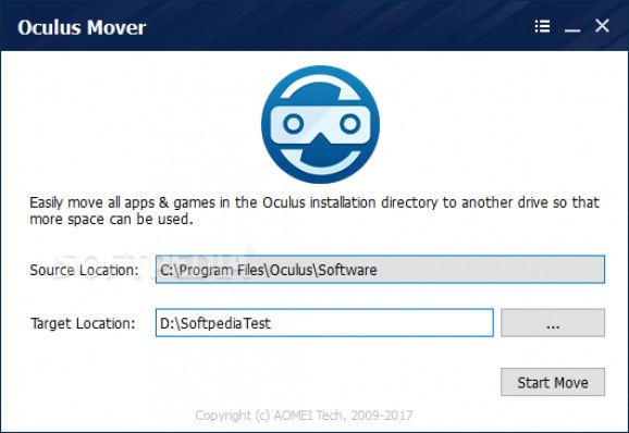 Oculus Mover (vrBackupper) screenshot