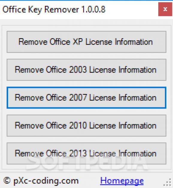 Office Key Remover screenshot