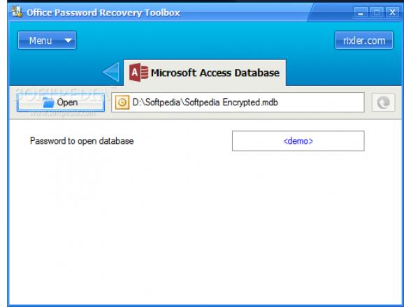 Office Password Recovery Toolbox screenshot