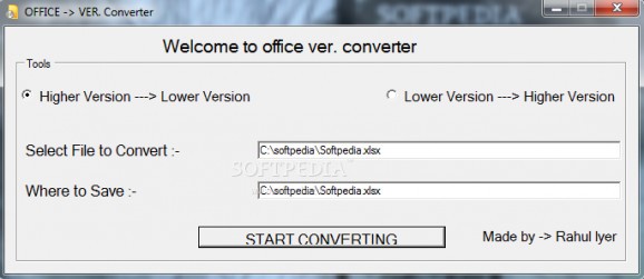 Office VER. Converter screenshot