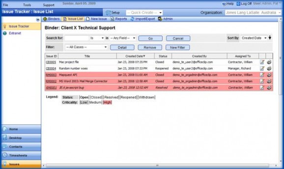 OfficeClip Enterprise screenshot