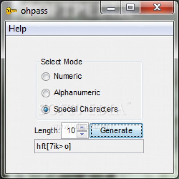 OhPass screenshot