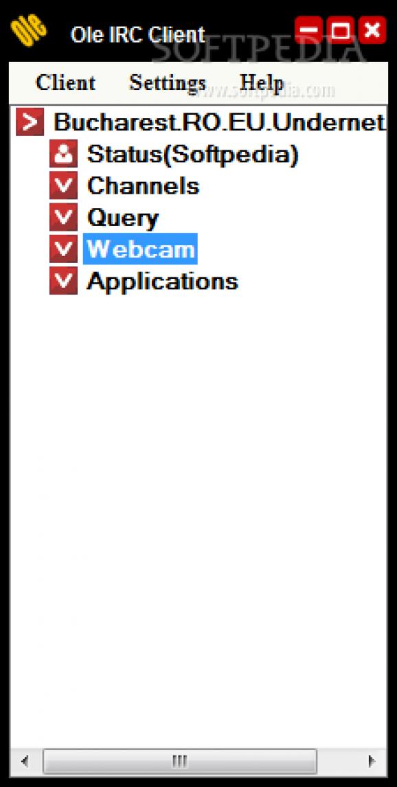 Ole IRC Client screenshot