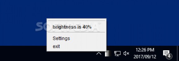 Olitan Laptop Brightness Control screenshot