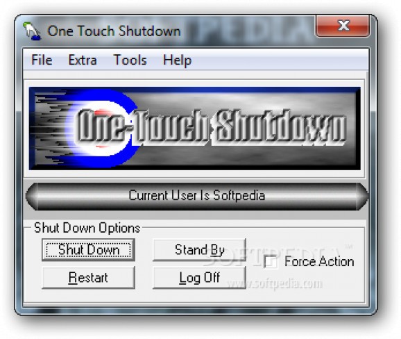 One-Touch Shutdown screenshot