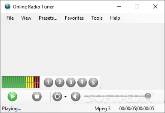 Online Radio Tuner screenshot