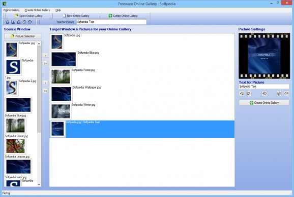 OnlineGalerie Pro screenshot