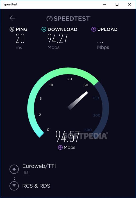 Speedtest by Ookla screenshot